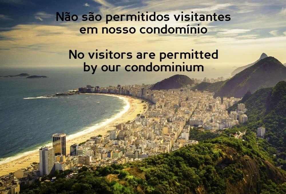 Beach Block - View To Atlantic Rio de Janeiro Exterior photo